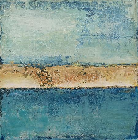 Rinascita, 2024, acrilico su tela, 40 x 40 cm