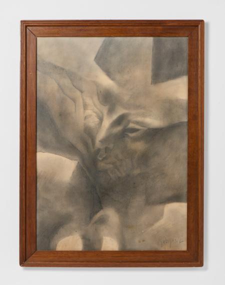 Senza titolo, matita su carta, 69.5 x 49.5 cm