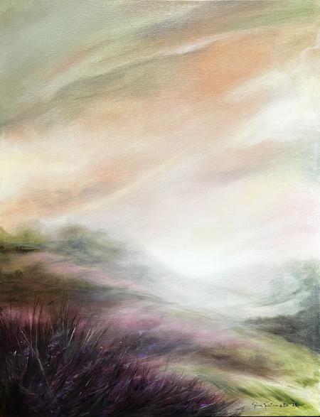 Sete di speranza, 2025, acrilici 70x90 cm