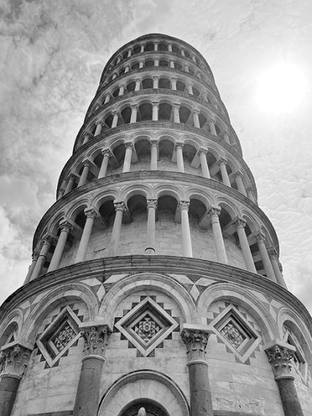 VERTICALITÀ, TORRE DI PISA, Pisa, 2025, 100x140 cm