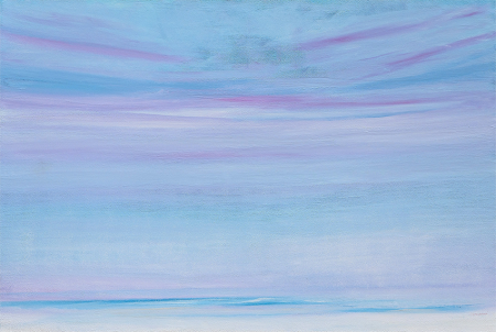 Vestito di rosa, 2018, acrilici su tela 150 x 100 cm