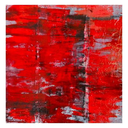 Wlcome to hell, 100x100, acrilico e resina su tela, 2021