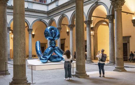 Jeff Koons a Palazzo Strozzi - ©photoElaBialkowskaOKNOstudio
