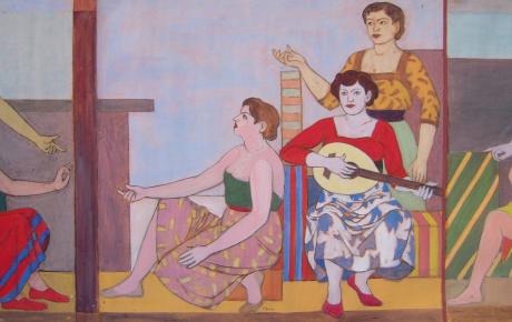 Concerto tra amiche, opera di Pompeo Borra