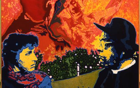 Roma città aperta, 1976, opera dell'artista Giangiacomo Spadari