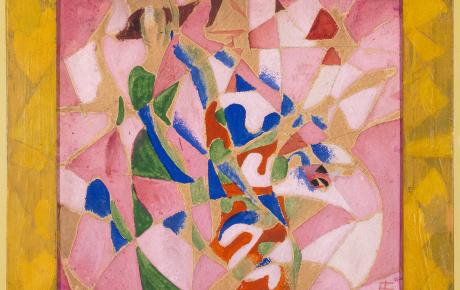 Giacomo Balla, Ritratto Futurista di Lady Ottoline Morrell