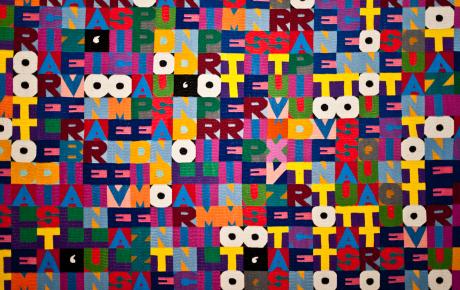 Alighiero Boetti, "Tutto", dettaglio