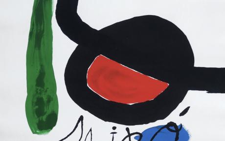 La mostra di Mirò al Palzzo della Cultura di Catania