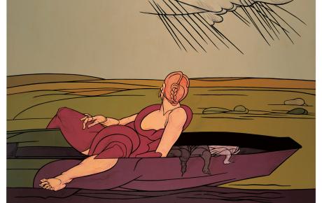 L’incantesimo del lago, 1984, Collezione Adami
