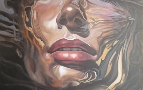 Armonia, 2025, acrilico su tela 100x150 cm