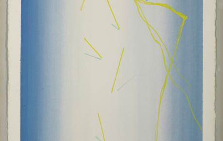 Senza titolo, 1992, tecnica mista su carta, 76.5 x 57.5 cm