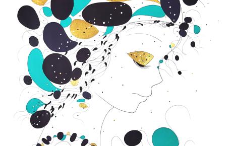 Acqua-Viva, 2025, acrilico, 70x100 cm