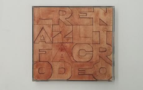AFTER BOETTI OMAGGIO ad ALIGHIERO BOETTI LA FORZA DEL CENTRO LEGNO salvato nella capsula del tempo anche se gli originali forse non esisteranno più