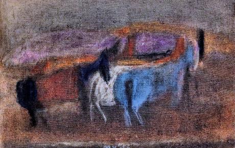 Cavallini che passano, 1949