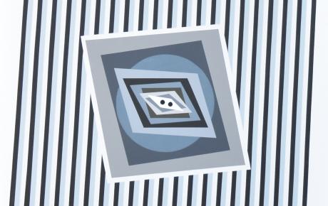 Autoritratto, 2021, acrilici su tela, cm 70x70