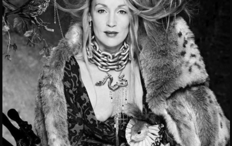 Jerry hall for Vivienne Westwood, 1997