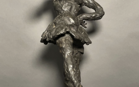 Ballerina, 1940, fusiohne in bronzo a cera persa, 32x52x32cm