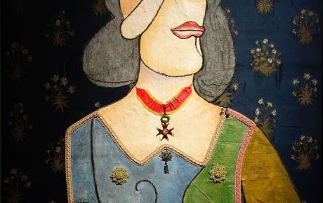 Busto di donna con cappello, 1969