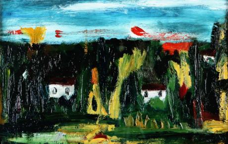 Brianza, olio su tavola, 45.80 x 53.00 cm